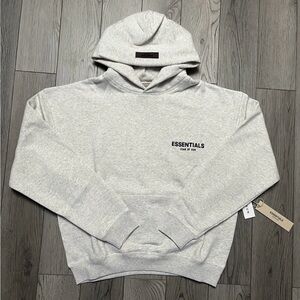 Essentials Hoodie Light Gray. Brand New With Tags. Size M 100% authentic